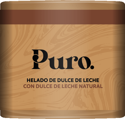 Puro - Dulce de leche con dulce de leche natural